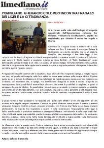 ARTICOLO GHER COLOMBO IL MEDIANO