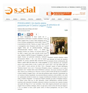 ARTICOLO PAVIGNANO SOCIAL