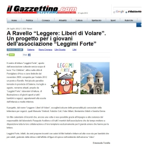 ARTICOLO RAVELLO IL GAZZETTINO